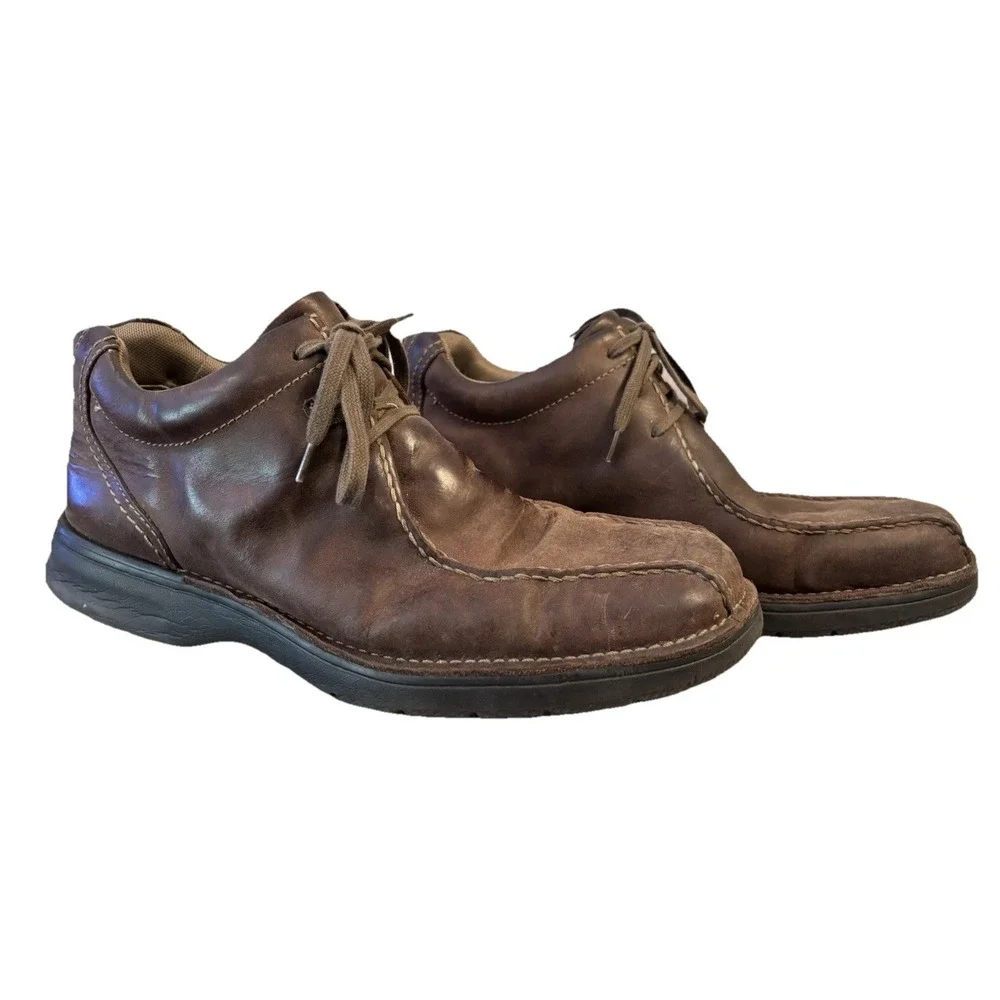 Clarks Originals Chukka Casual Leather Boots 33888 Men's‎ Size 11M Brown